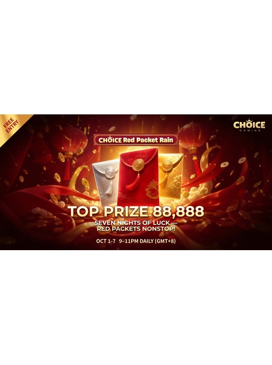 Choice Gaming Red Packet Rain Week